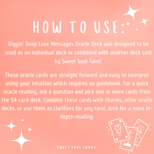 Diggin' Deep Oracle Cards - Version ONE