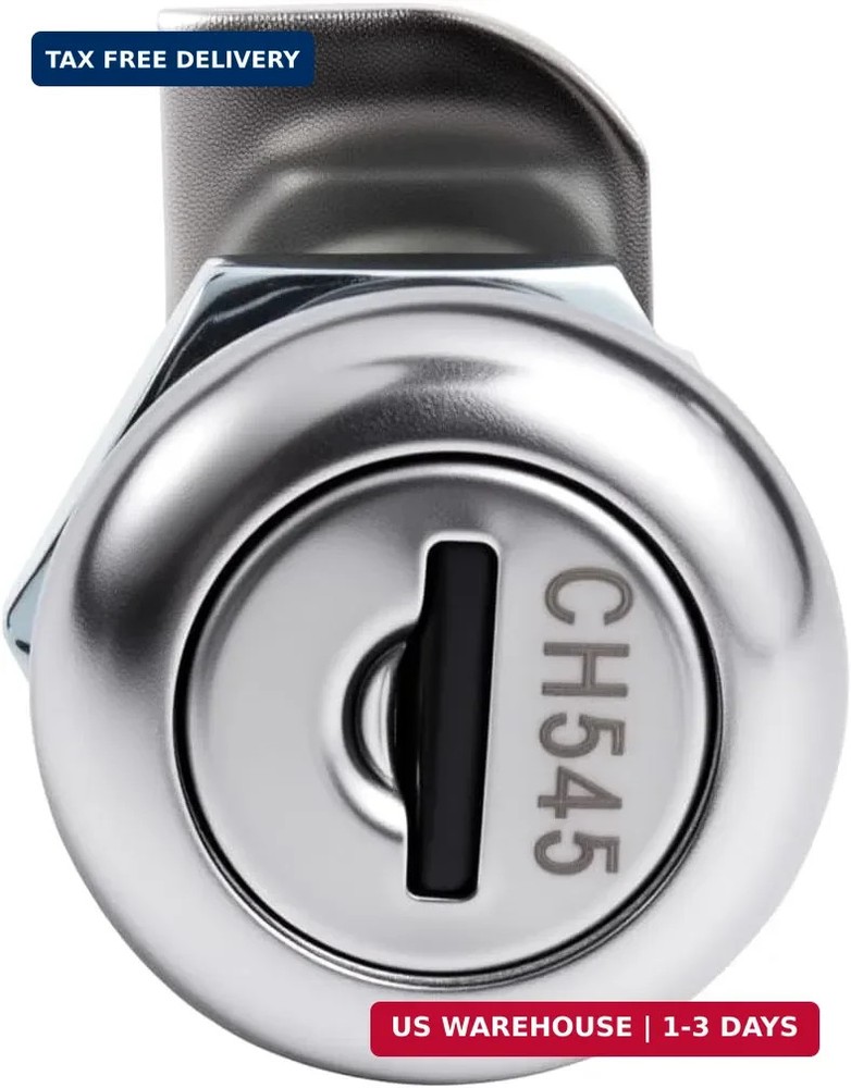 Truck Tool Box Lock with Keys, 5/8" Replacement 1 Pack - (CH545), Silver