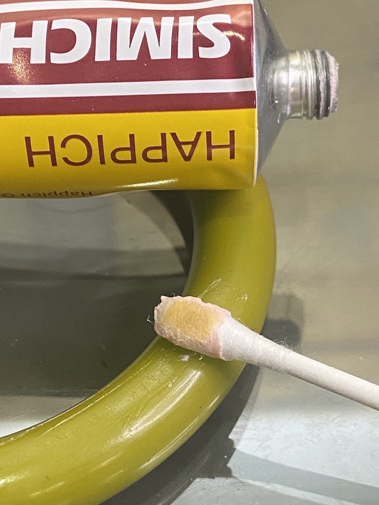 Green Bakelite Bangle Bracelet