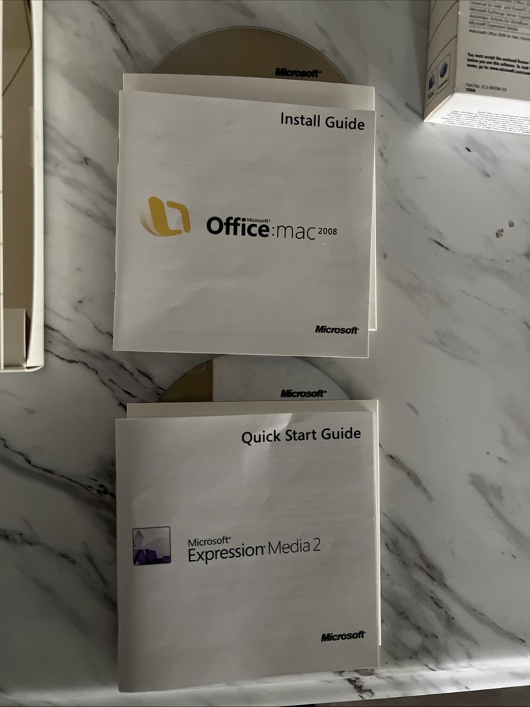 Microsoft Office Mac 2008 with Expression Media & Product Key (Software)