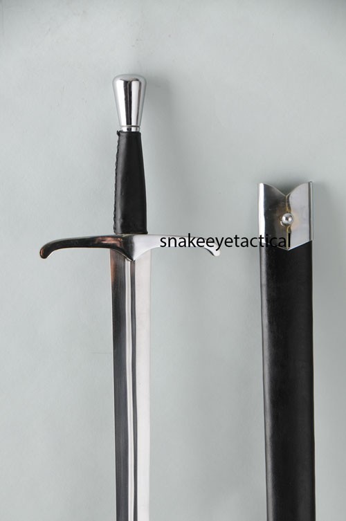 15th Century Hand-And-A-Half Full Tang Tempered Battle Ready Hand Forged Sharp