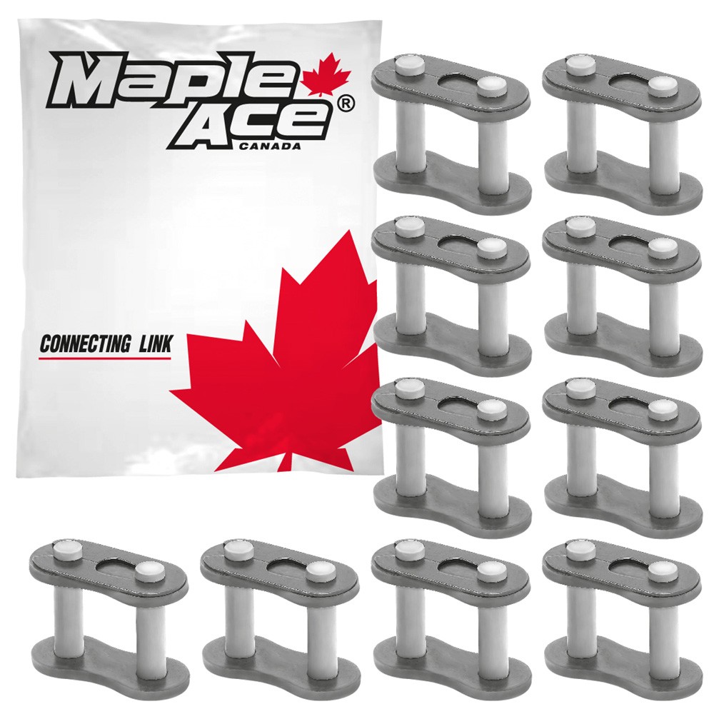 #50 Connecting Master Link for Roller Chain (Qty 10)