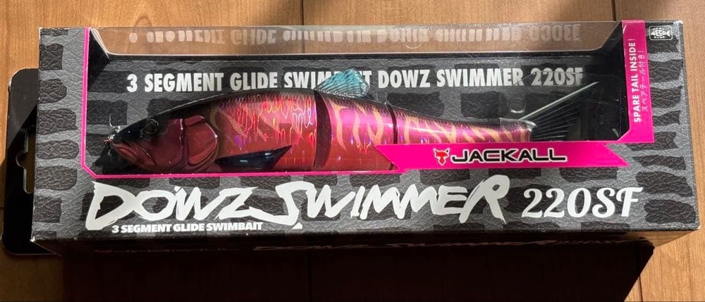JACKALL DOWZ SWIMMER 220SF Big Bait