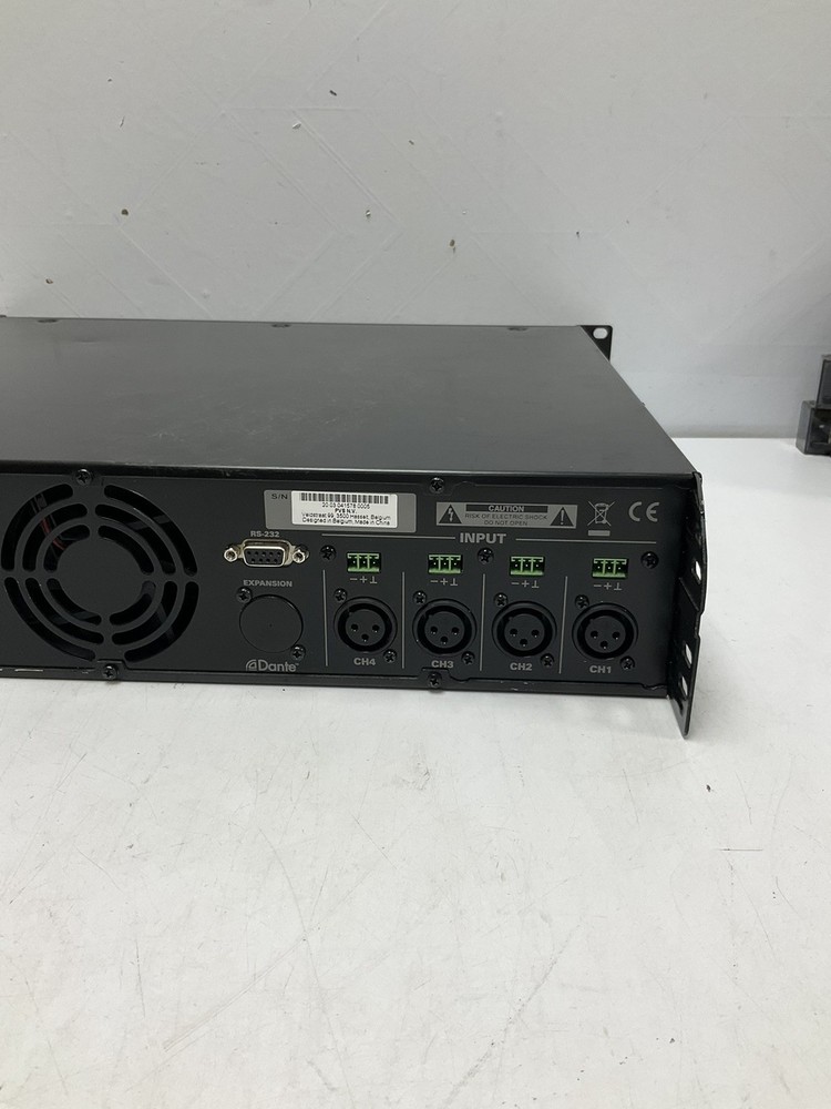 AUDAC PMQ600 PROFESSIONAL 4-CHANNEL CLASS-D POWER AMPLIFIER