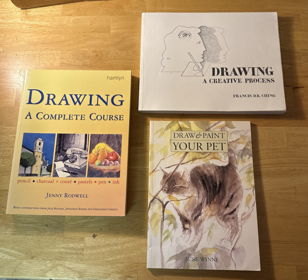 Three Instructional Books on Drawing