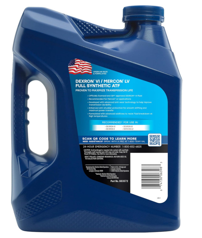 Valvoline Import Multi-Vehicle Automatic Transmission Fluid, 1 Gallon
