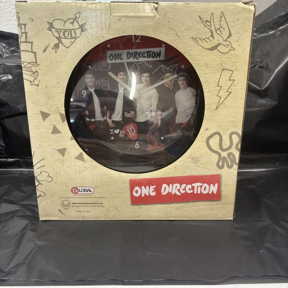 One Direction Swivel Mirror & Clock