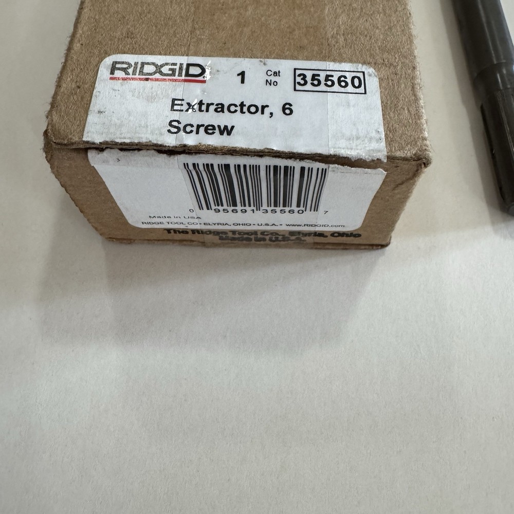 Ridgid 35560 Extractor Screw New E53