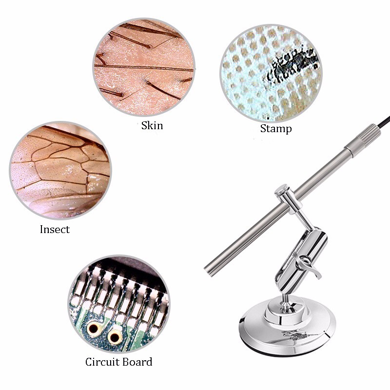 TESLONG MS100 HDTwo-in- one USB Interface Electronic Microscope