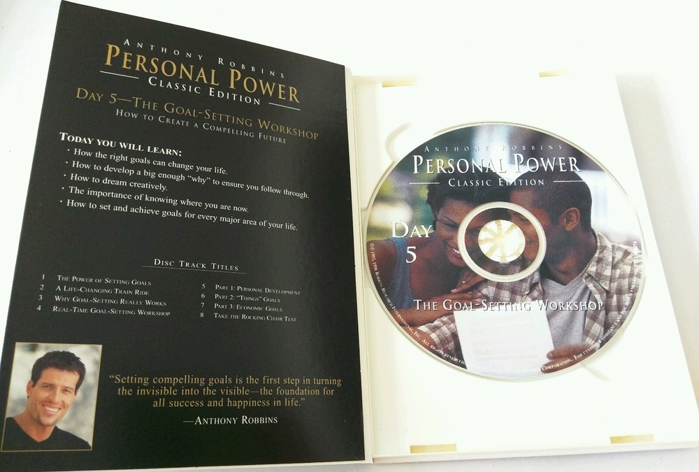 Personal Power - Classic Edition (CD, 1996) ANTHONY ROBBINS