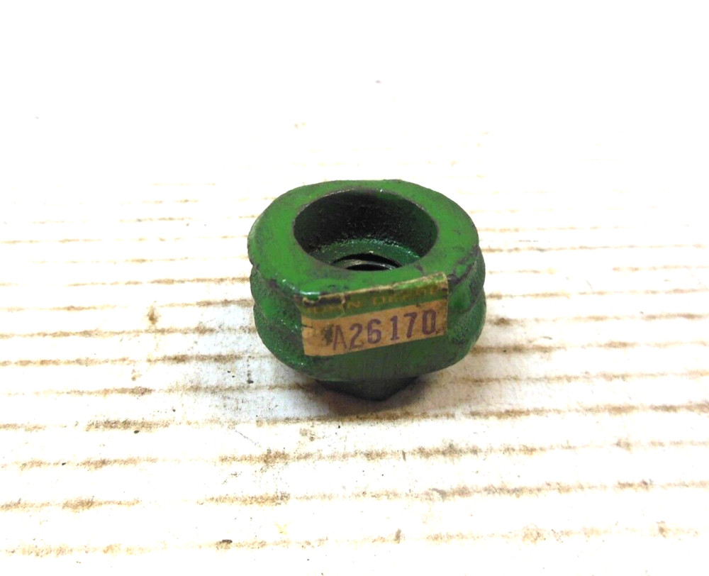 NOS JOHN DEERE FORAGE HARVESTER KERNEL PROCESSOR SPRING END PLUG ADAPTER A26170