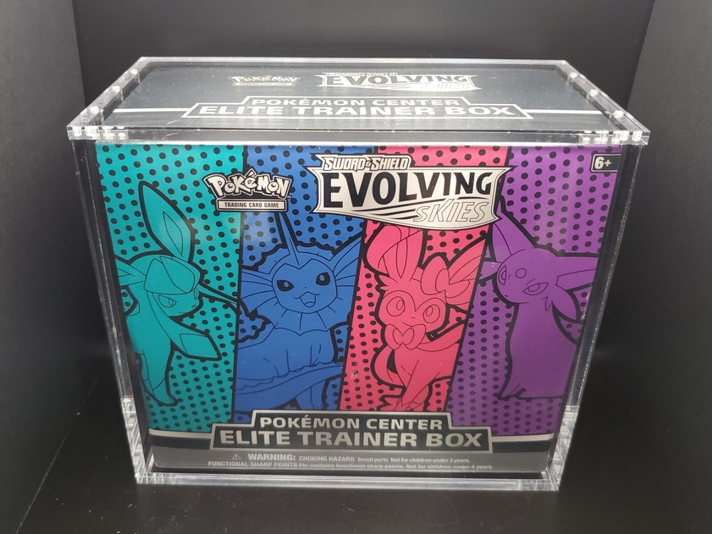 Acrylic Case For Pokemon Elite Trainer Box! Case Only!
