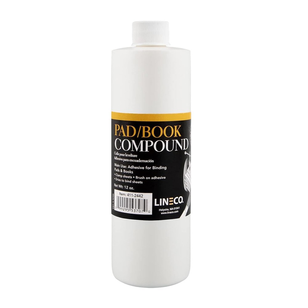 Glaze Padding Compound Adhesive for Note Pads Forms Books 12oz White