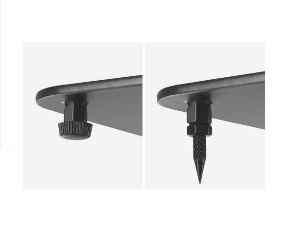 ynVISION Adjustable Floor Stands for Sonos One, One SL, Play:1 (2 Pack) Black