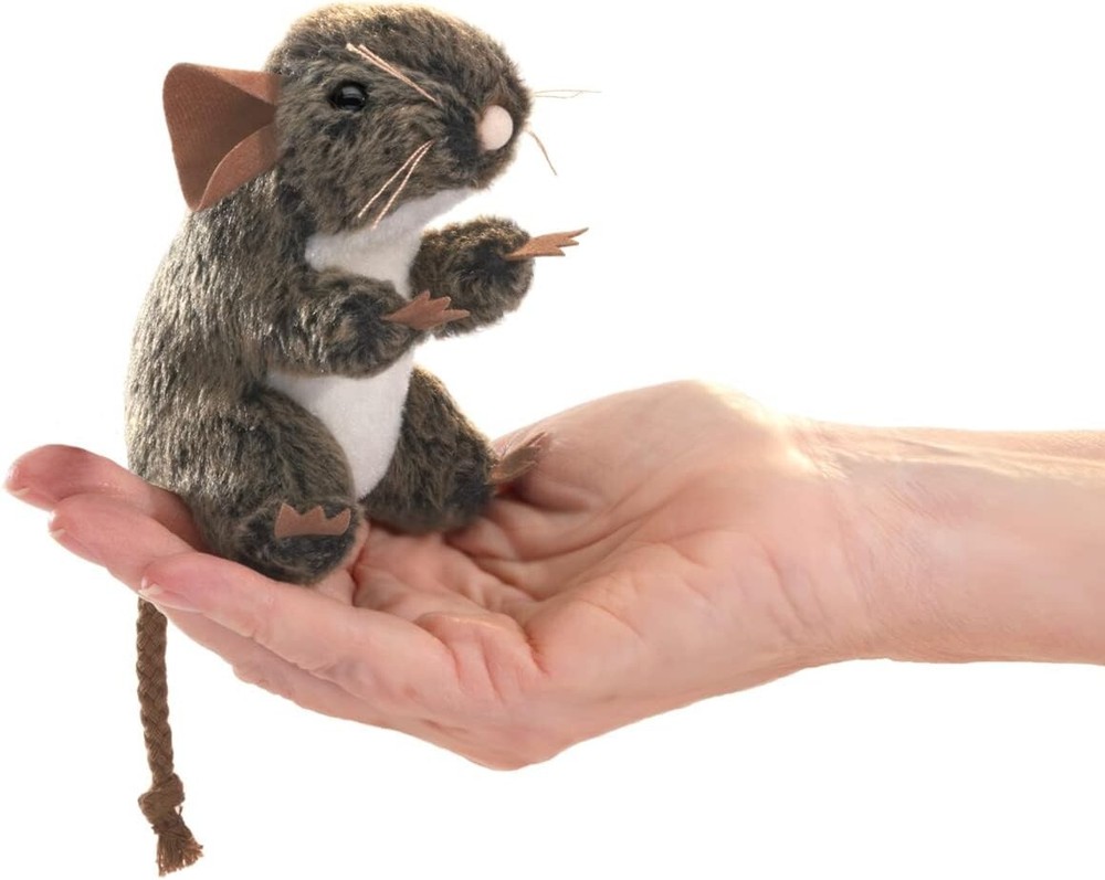 Folkmanis Mini Field Mouse Finger Puppet