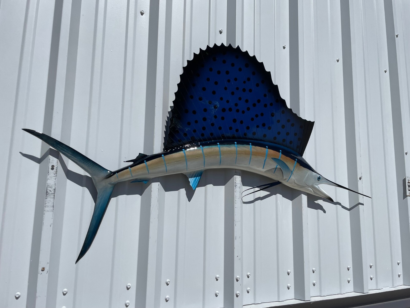 52" Sailfish Half Mount Fish Replica - Quick Production