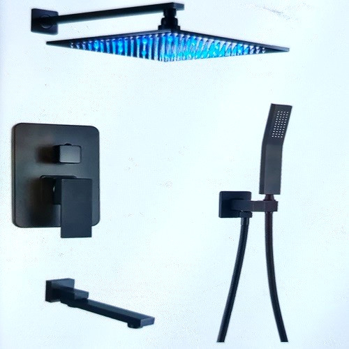 Shower Suit Concealed Recessed Faucet Set