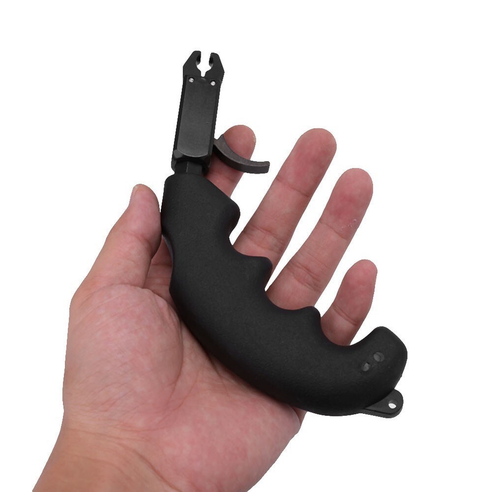 Handle Thumb Caliper Bow Release Grip Compound Bow Archery Release Aid SS5 [