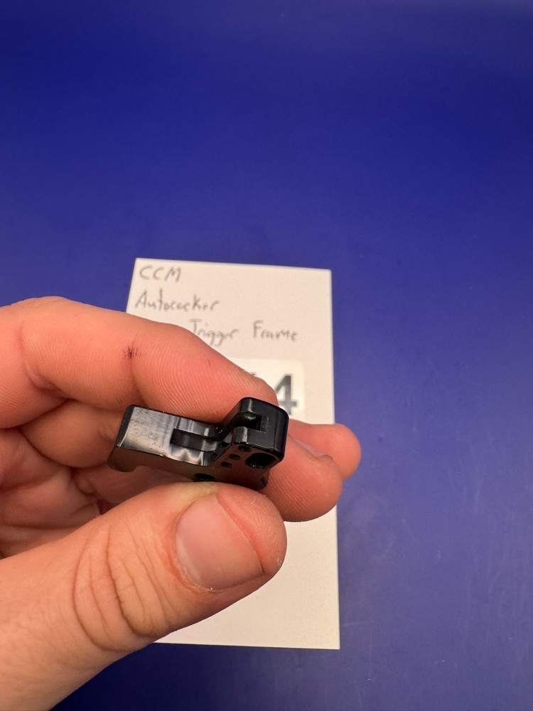 CCM Autococker Swing Trigger Paintball Marker Frame-Silver