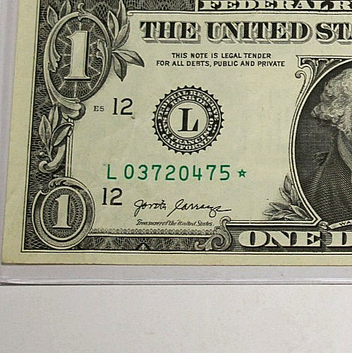 ⭐🔥 2017A $1 STAR NOTE 💥 OVER-INKED + PINHOLE ERROR! 🔥 640K RUN 💵