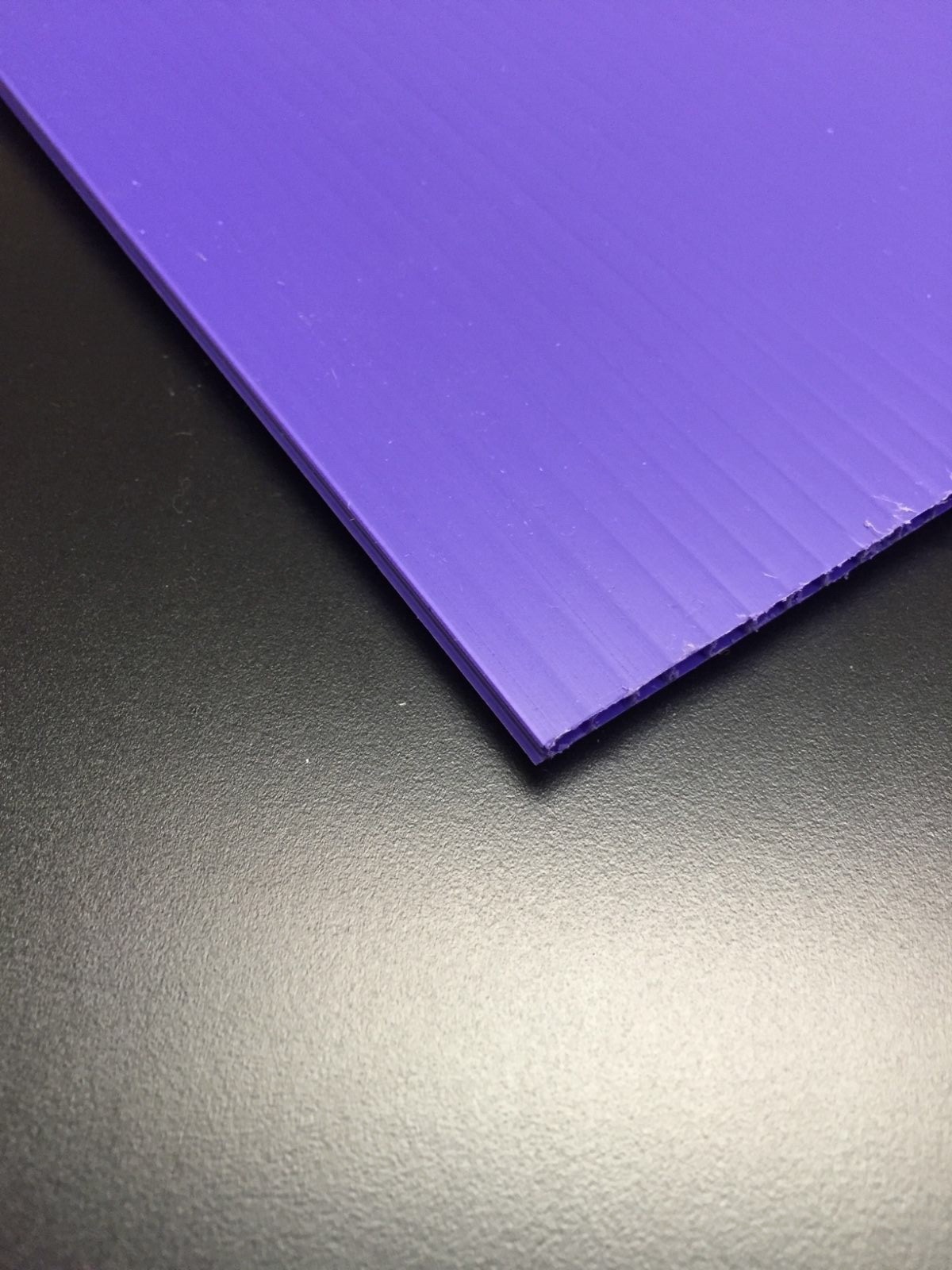 Coroplast 4mm 24" x 36" (4 Pack) Purple Corrugated Plastic Sheets Vertical