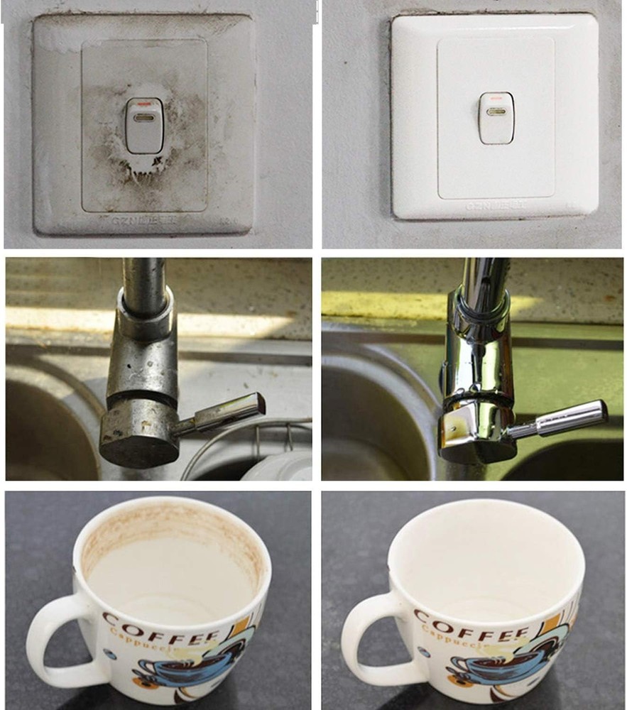 Versatile Cleaning Solution: 10 Pack Melamine Magic Sponge Erasers - 3.94x2.36in
