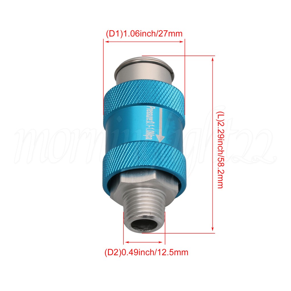 Flow Control Manual Slide Valve HSV-08 for Connecting Pneumatic Components