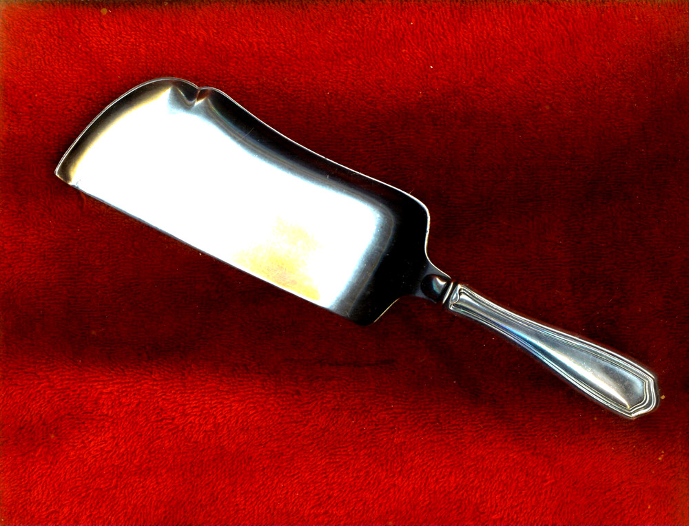 Vintage 1905 Gorham Elmwood BRADFORD  Silverplate Fish Server No Mono FREE Ship