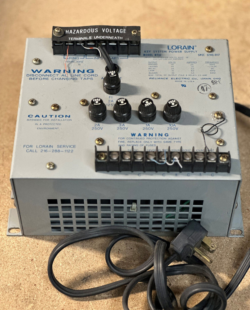 LORAIN RT3J Key System Power Supply