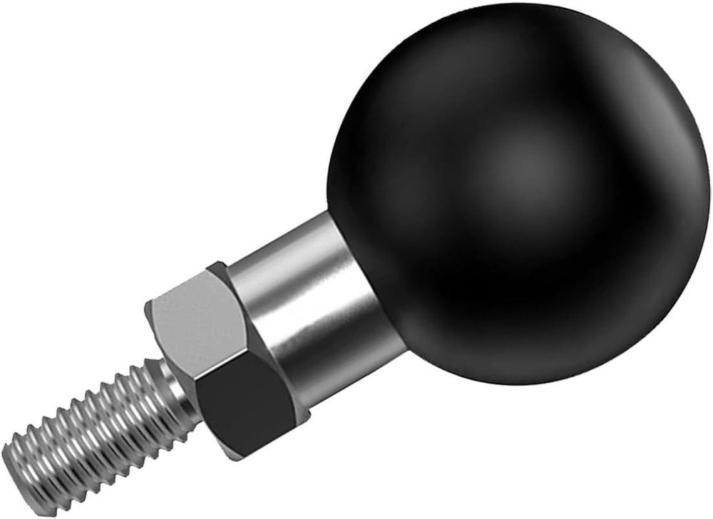 1'' Ball Adapter with M6 Threaded Post - RAM Mounts Compatible, Waterproof