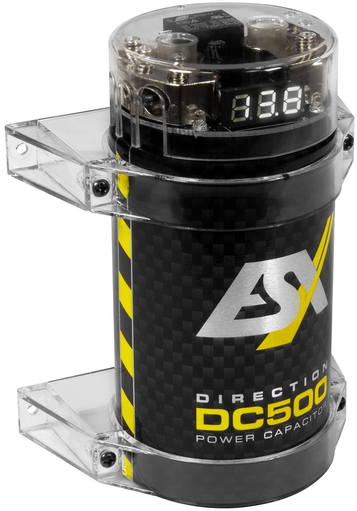 ESX DC500 0.5 Farad buffer capacitor