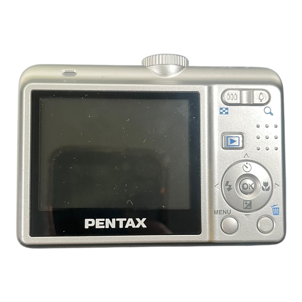Vintage Pentax Optio E20 6MP Digital Camera with Original Box & Guides TESTED