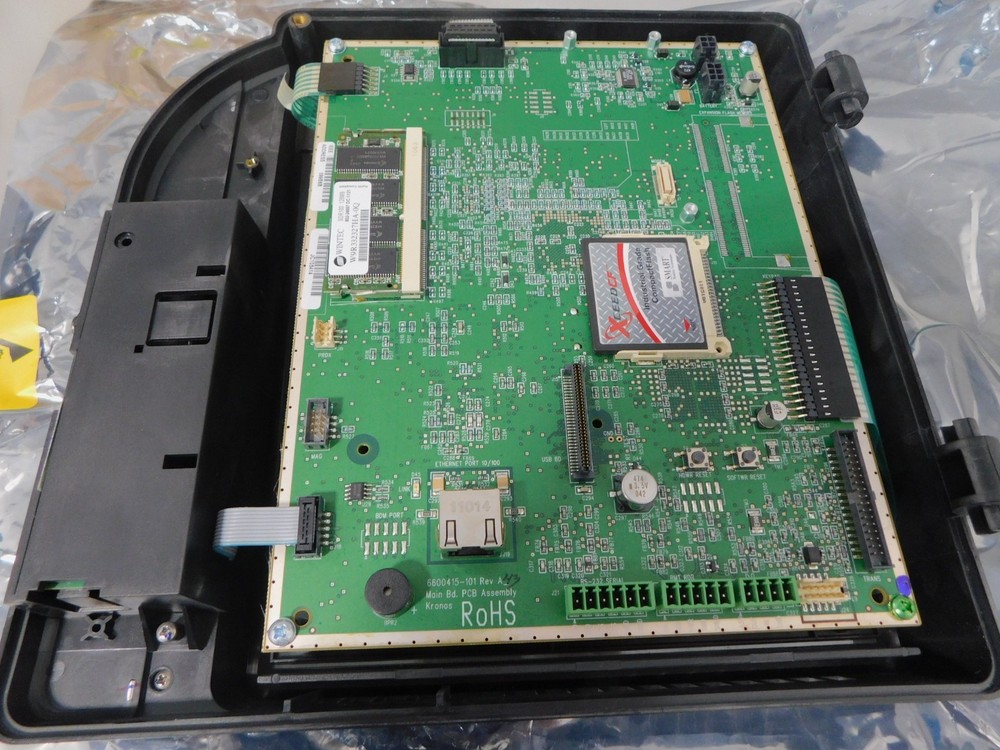 2x KRONOS System 4500 Time Clock Card Reader Terminal 8602800-501 (Read)