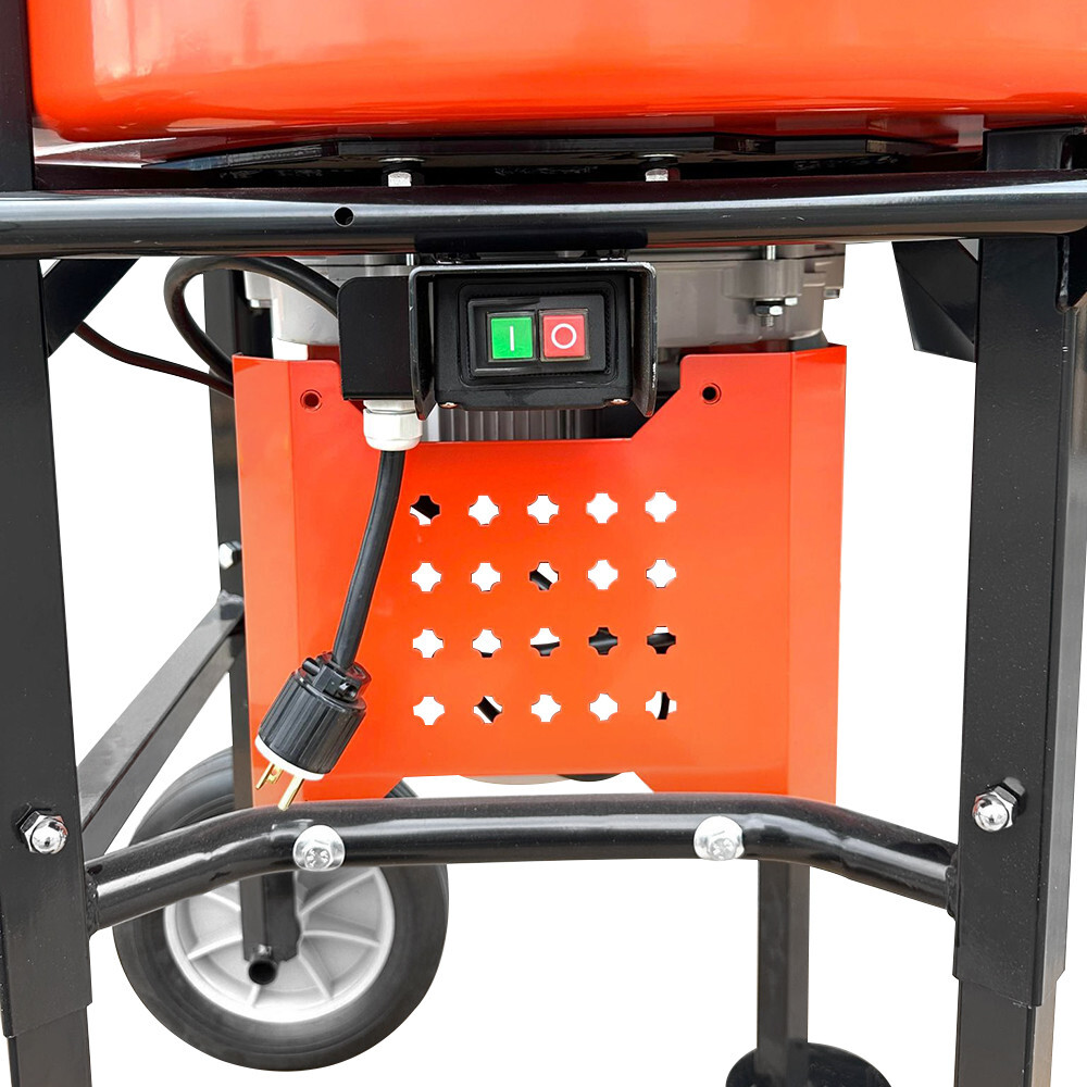 Industrial 120L Cement Concrete Mortar Stucco Mixer 120 Liter 110V Cement Mixer