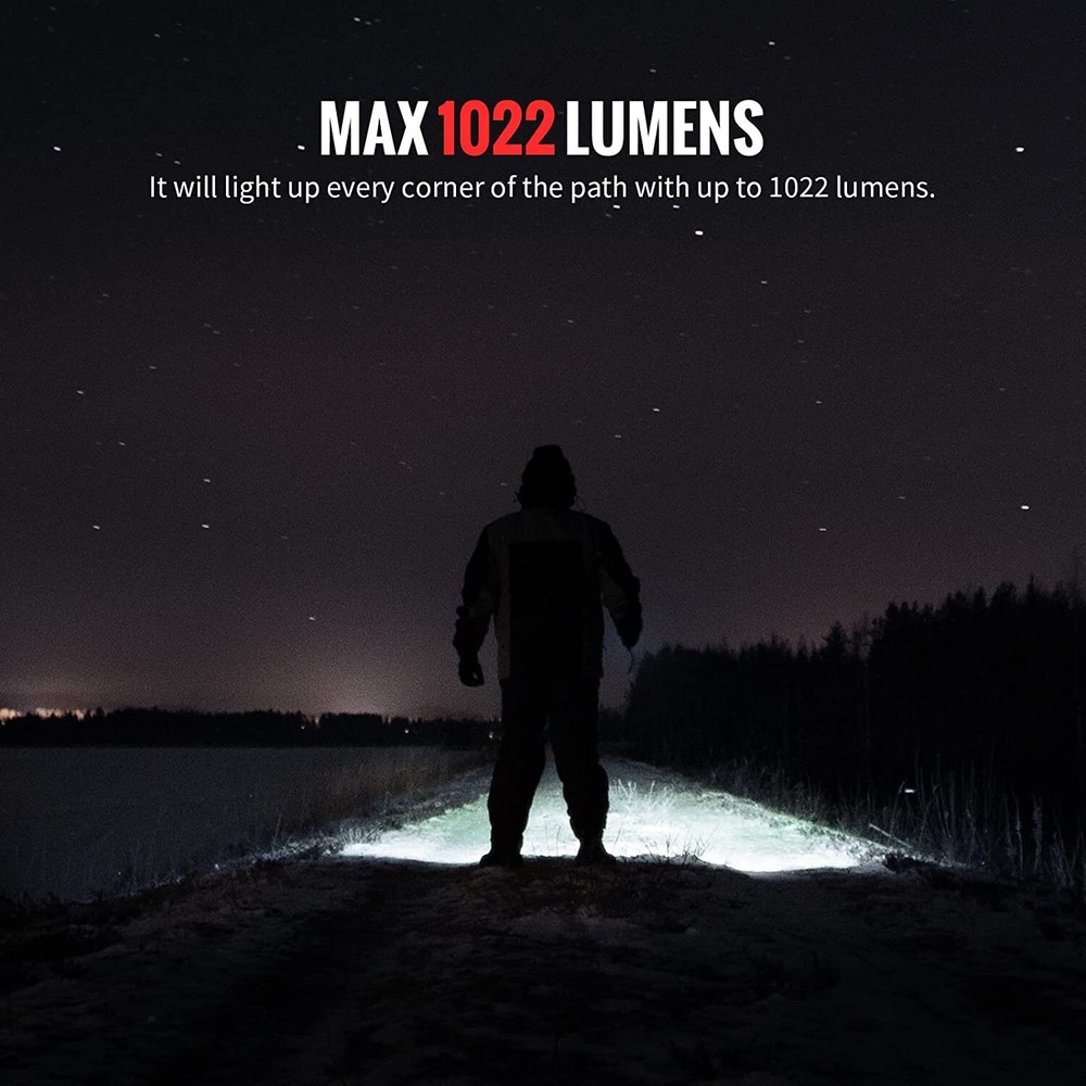 ThruNite EDC Flashlight Archer Pro, 1022 High Lumens Tail Switch LED Flashlight,