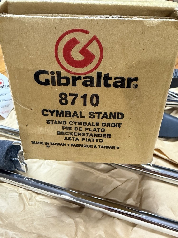 Gibraltar 8710 Flat Base Straight Cymbal Stand