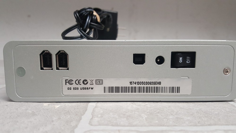 Lacie D2 525 USB2&FW Drive Light Scribe Super Write Master Recorder