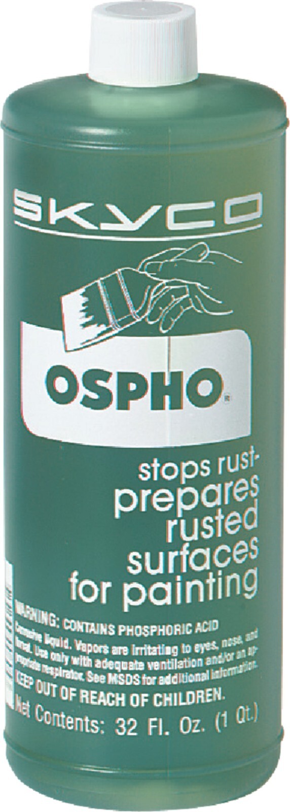 Ospho 605 Metal Treatment Stops Rust, One Quart QT 32oz