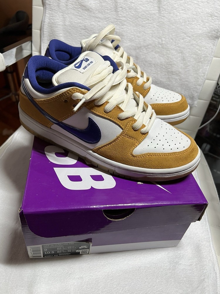 Nike SB Dunk Low Pro White Size 9