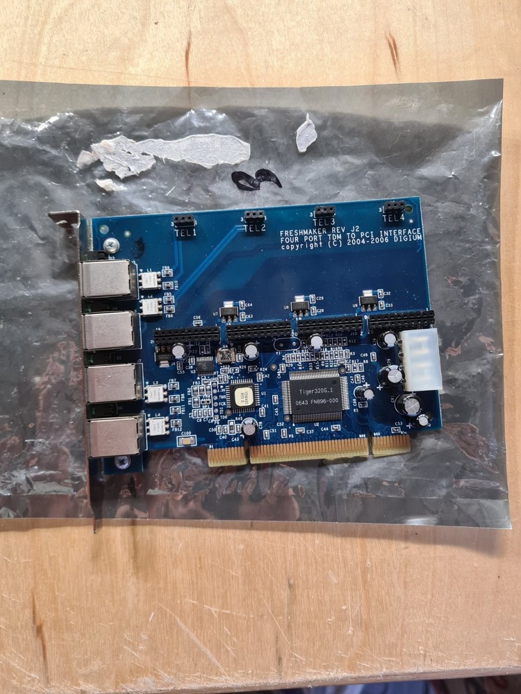 Digium TDM400P Card Asterisk PBX