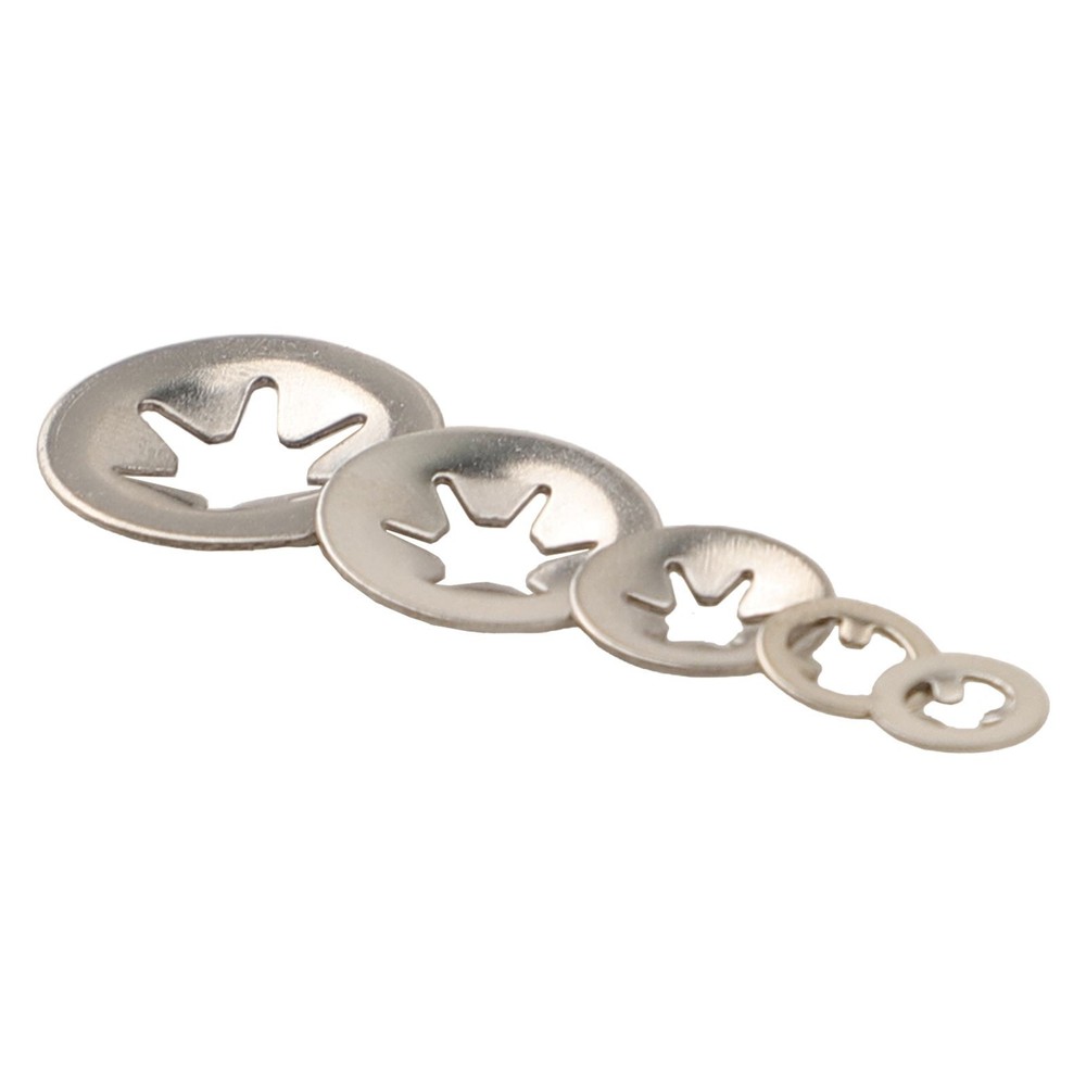 200pcs Star Lock Washers Internal Tooth for Mechanical Engineering Applications