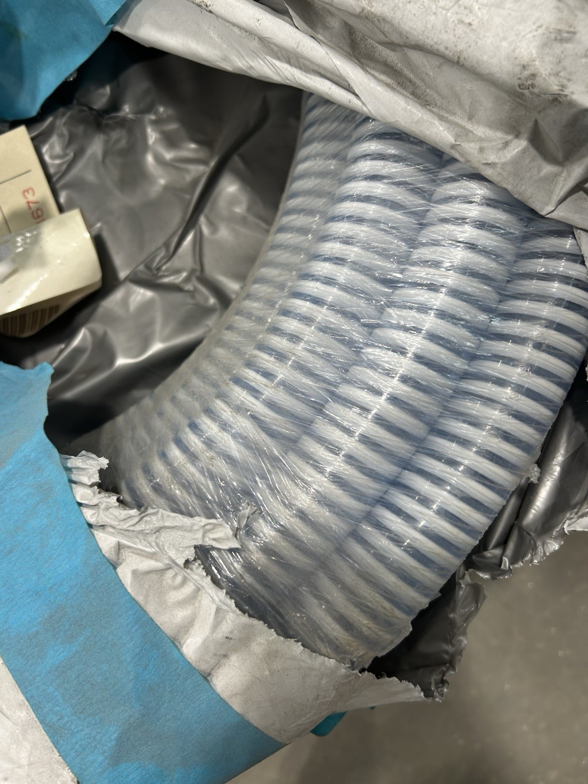 Sealproof 1.5" Flexible PVC Pipe Pool Spa Hose Schedule 40 Tubing 25 FT White