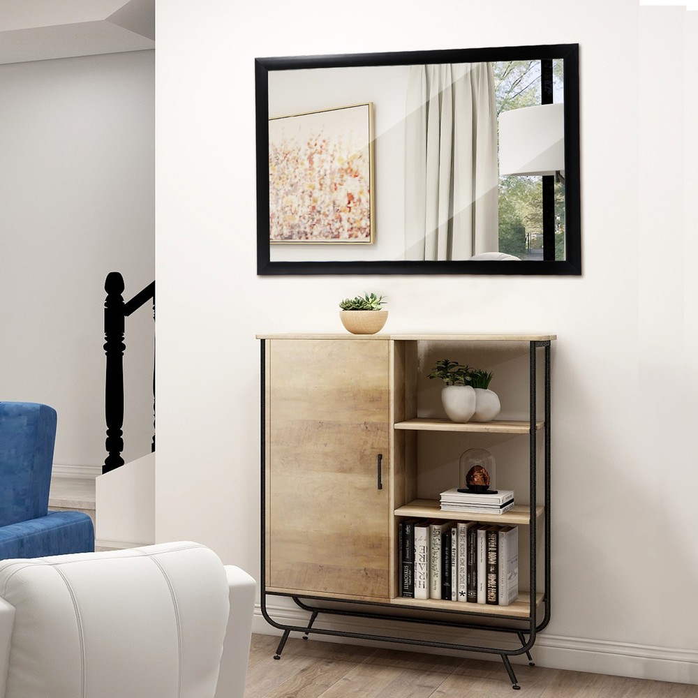 2X Clear Image 36" Rectangular Wall Mirror Home Make-up Mirror Bedroom Bathroom