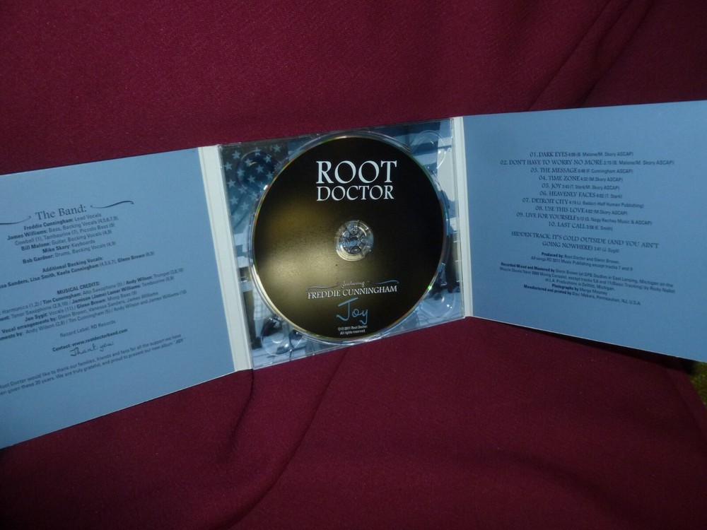 Root Doctor Featuring Freddie Cunningham JOY NM CD
