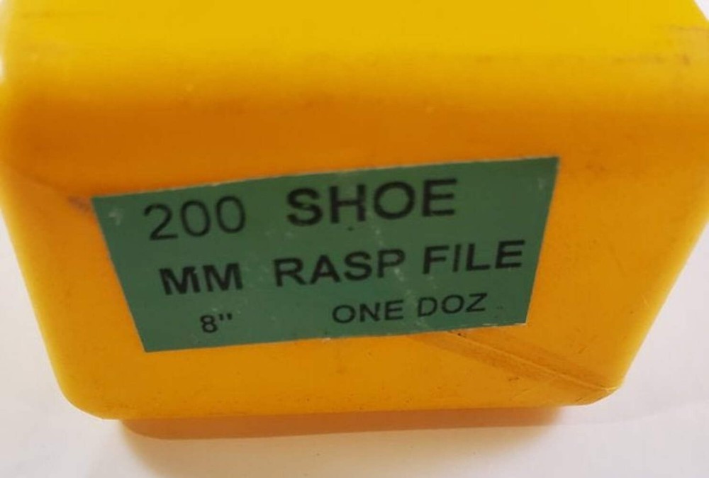 Rasp/File - ONE DOZEN, Shoe Rasp 8"