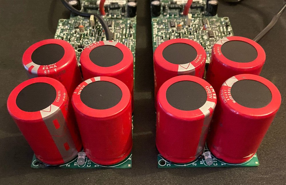 Linn Klout Stereo Power Amplifier Capacitor Replacement Kit Capacitor's