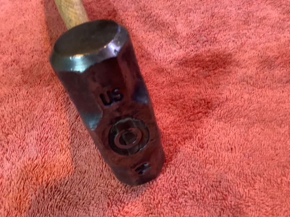 2lb. blacksmith sledgehammer stamped US 14