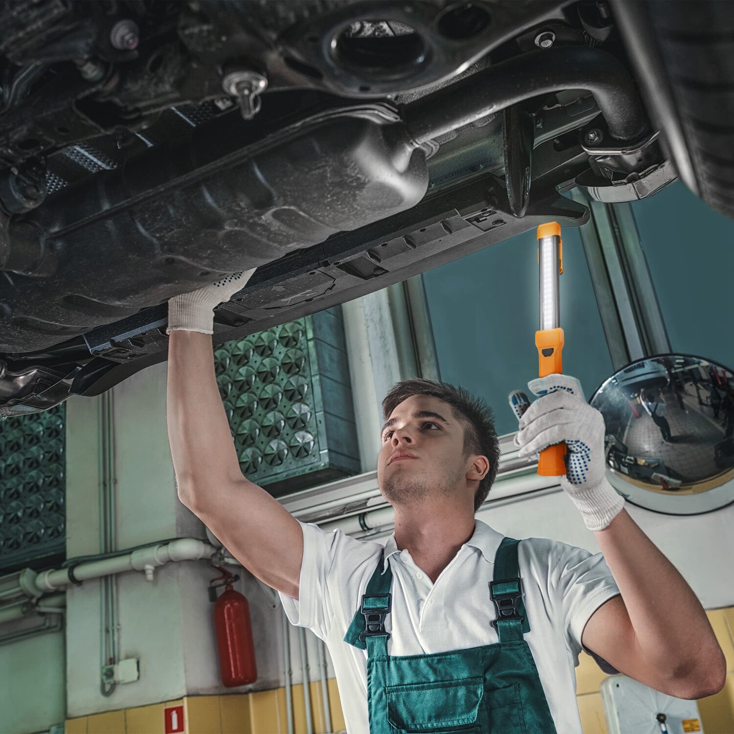 EverBrite 2-Pack 1000LM LED Work Light with 4 Lighting Modes for Car Repair