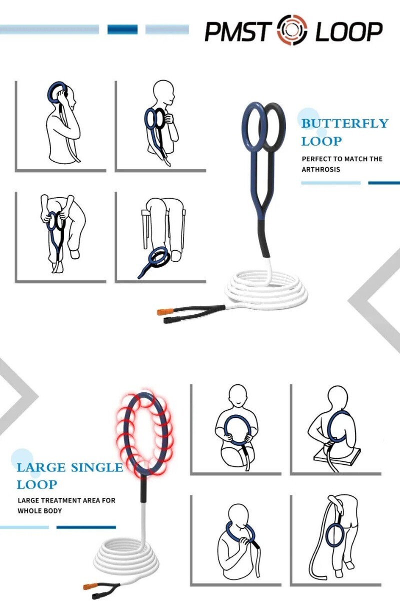 Pro Pemf Magnetic Physio Therapy Pmst Loop Pain Relief Rehabilitation Machine