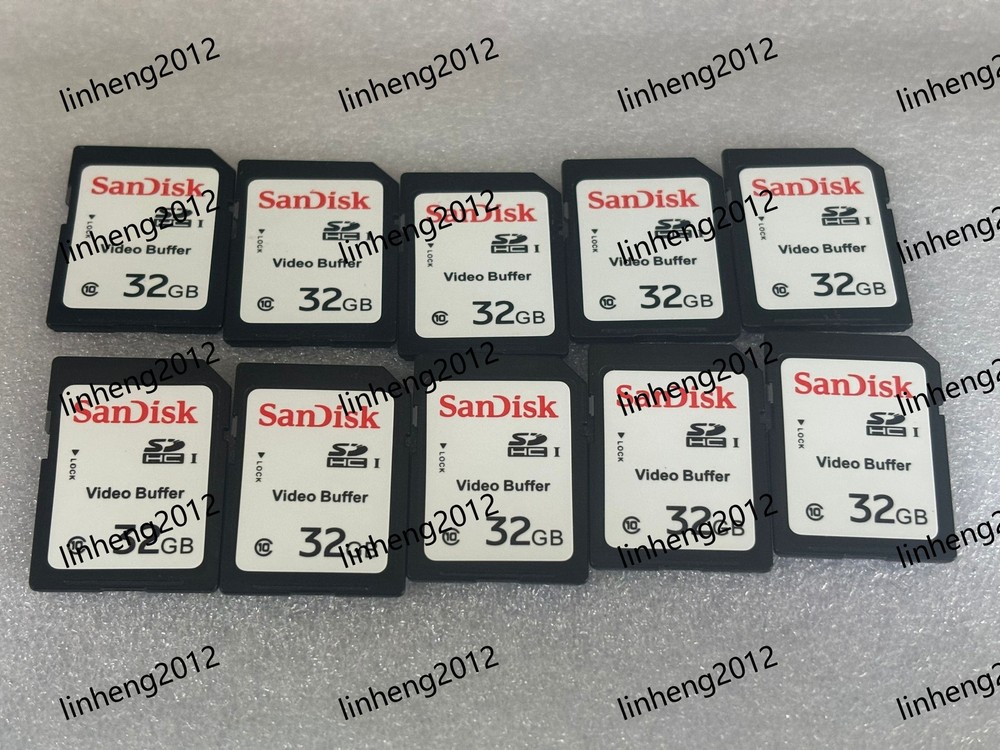 10PCS  SANDISK 32GB SD CARD SDHC
